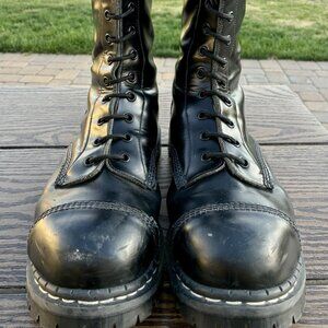 Gripfast Hi-Shine Steel Toe Capped Derby Boot England 10-Hole Men’s UK11 / US12
